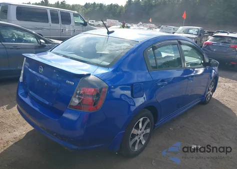 2012 Nissan Sentra 2.0 Sr из США, поврежденный, VIN 3N1AB6AP9CL727564